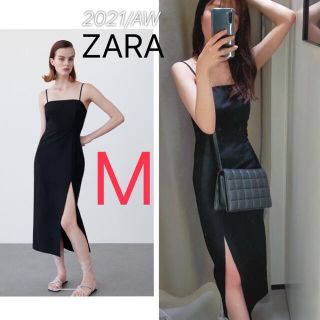 ザラ(ZARA)の【完売/新品】ZARA チューブドレス　M(ロングワンピース/マキシワンピース)