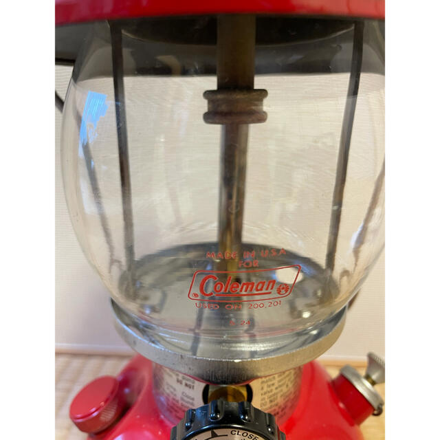 Coleman - 1977年3月製 美品 コールマン200a ホワイトボーダーの Coleman - 1977年3月製 美品 コールマン200a ホワイトボーダーの