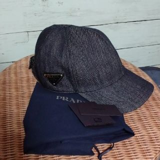 プラダ(PRADA)の週末値下げ プラダ PRADA デニム キャップ 帽子 ユニセックス(キャップ)