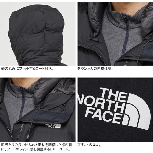 THE NORTH FACE(ザノースフェイス)のノースフェイス　ビレイヤーパーカ ND91915 M 2021FW K 新品 メンズのジャケット/アウター(ダウンジャケット)の商品写真