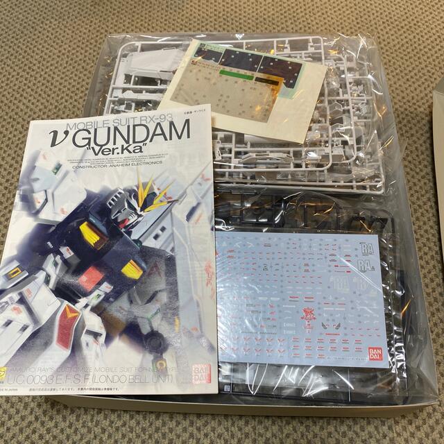 マスターグ MG “Ver.Ka”の通販 by けいいち's shop|ラクマ ν GUNDAM レードモデ