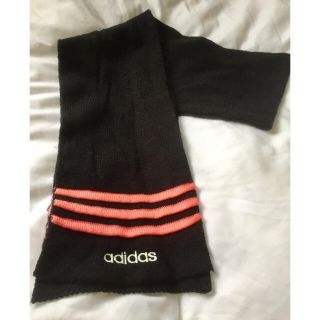 アディダス(adidas)のadidas マフラー Black &Pink(その他)