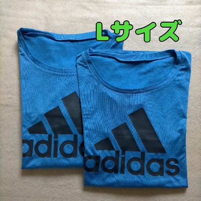 adidas(アディダス)のアディダス アンダーウェア Lサイズ 長袖Tシャツ アディダスTシャツ 2枚 メンズのアンダーウェア(その他)の商品写真