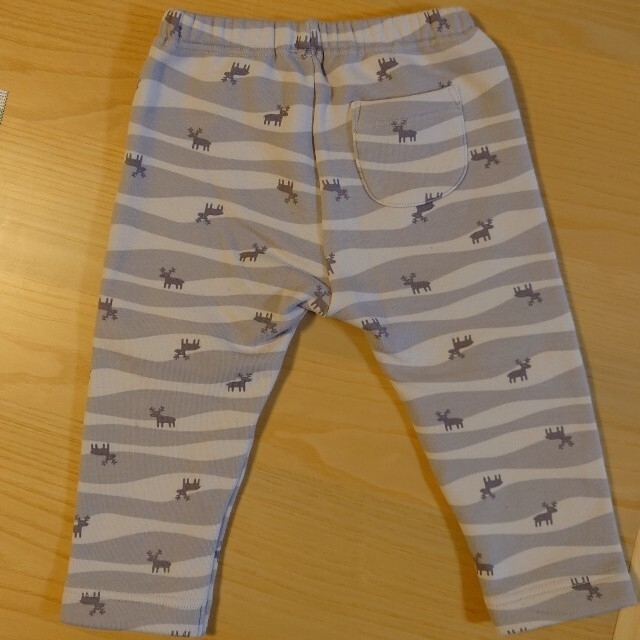 UNIQLO(ユニクロ)のフリースレギンス キッズ/ベビー/マタニティのベビー服(~85cm)(パンツ)の商品写真