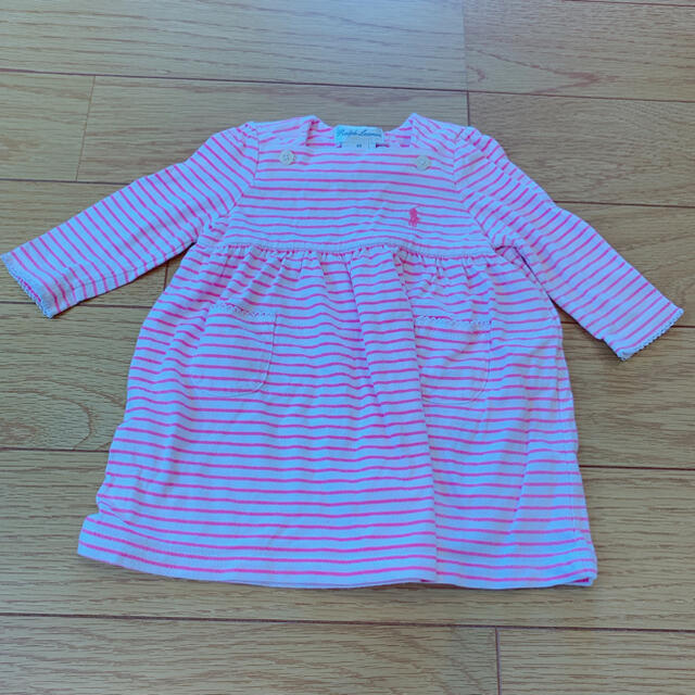 Ralph Lauren(ラルフローレン)のラルフローレン　ワンピース キッズ/ベビー/マタニティのベビー服(~85cm)(ワンピース)の商品写真