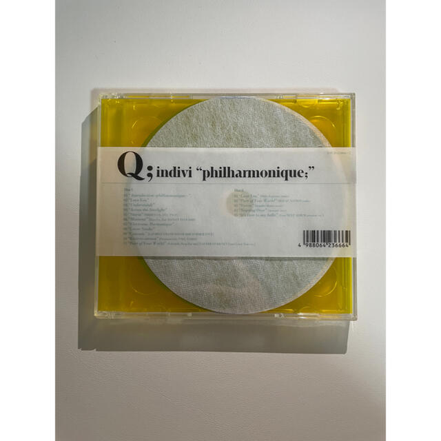 INDIVI(インディヴィ)のphilharmonique；アルバム エンタメ/ホビーのCD(ポップス/ロック(邦楽))の商品写真