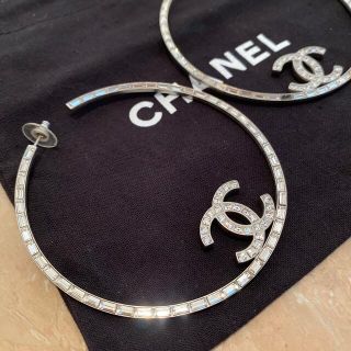 シャネル(CHANEL)のCHANEL 大振り フープピアス(ピアス)