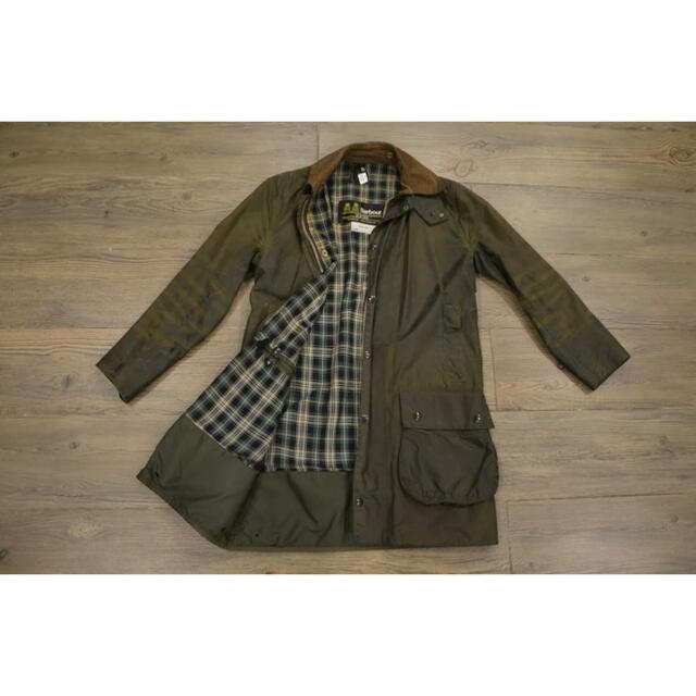 Barbour(バーブァー)のレア　80s◎2ワラントc36 Barbour BORDER バブアー　ボーダー メンズのジャケット/アウター(その他)の商品写真