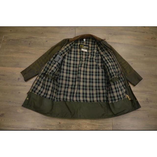 Barbour(バーブァー)のレア　80s◎2ワラントc36 Barbour BORDER バブアー　ボーダー メンズのジャケット/アウター(その他)の商品写真