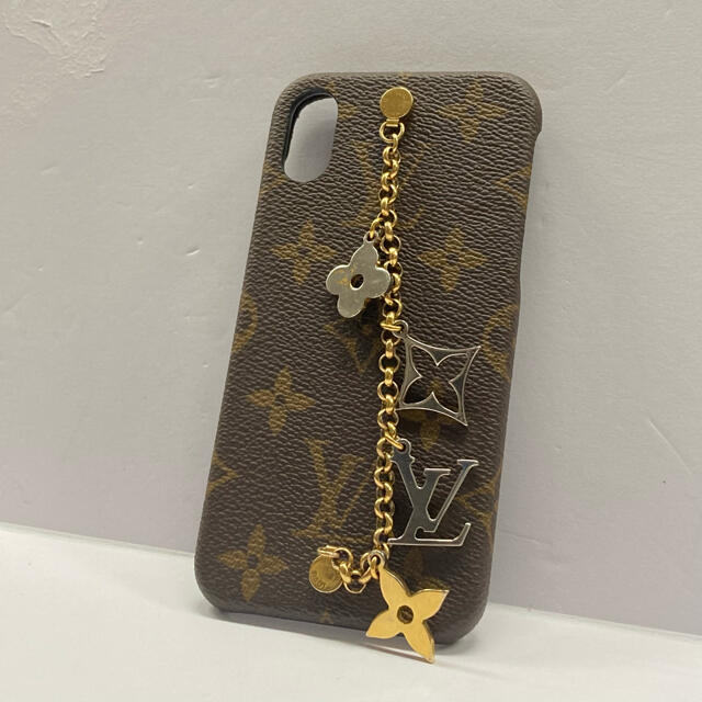 Louis Vuitton M63899 iPhone Case X/XS Bumper Monogram Charm Used