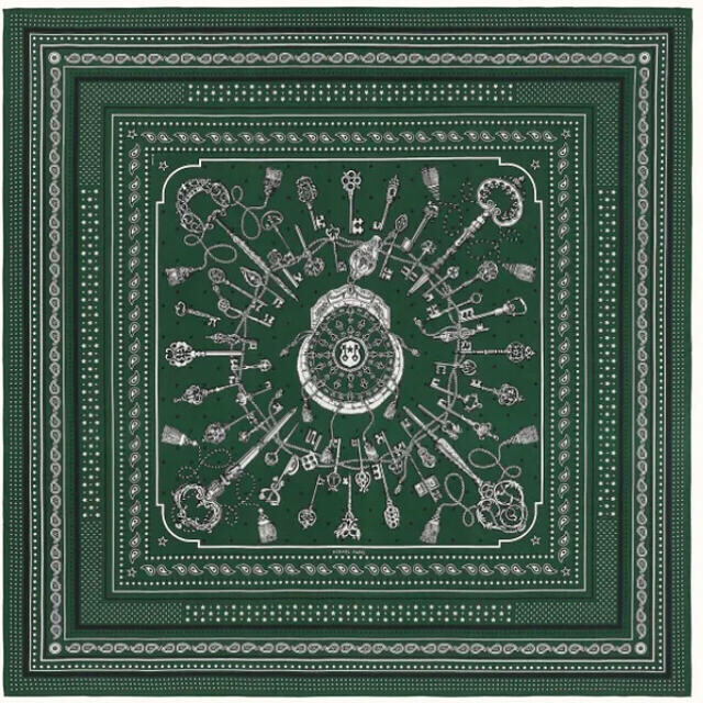 未使用 HERMES カレジェアン 140 レ・クレ・バンダナ グリーン | フリマアプリ ラクマ 未使用 HERMES カレジェアン 140 レ・クレ・バンダナ グリーン | フリマアプリ ラクマ