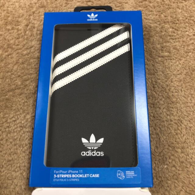 adidas(アディダス)の新品未使用 iPhone11 adidas手帳型ケース スマホ/家電/カメラのスマホアクセサリー(iPhoneケース)の商品写真