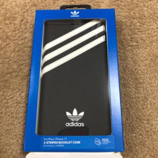 アディダス(adidas)の新品未使用 iPhone11 adidas手帳型ケース(iPhoneケース)