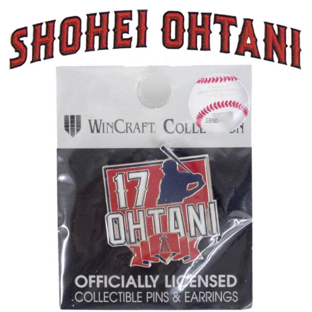MLB ロサンゼルス・エンゼルス 大谷翔平 ピンバッジ | フリマアプリ ラクマ