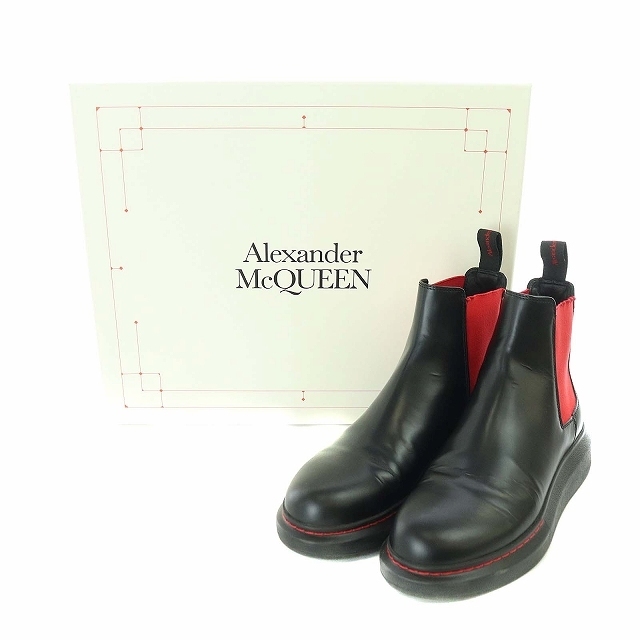Alexander McQueen - アレキサンダーマックイーン サイドゴアブーツ