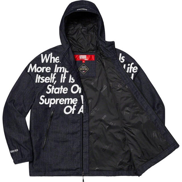 Supreme GORE-TEX Denim Parka Mサイズ