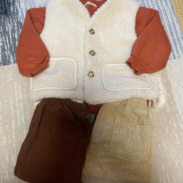 韓国子供服セット キッズ/ベビー/マタニティのキッズ服男の子用(90cm~)(ジャケット/上着)の商品写真