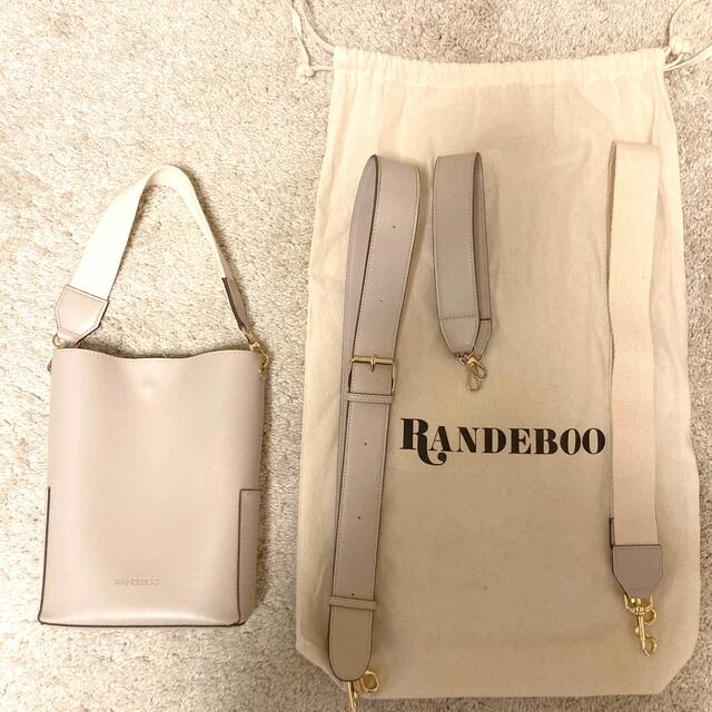 FRAY I.D(フレイアイディー)のRANDEBOO petit bucket bag ivory レディースのバッグ(ショルダーバッグ)の商品写真