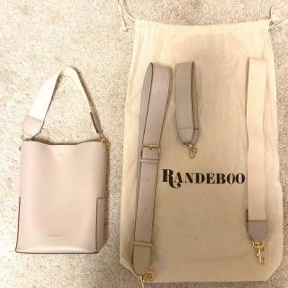 フレイアイディー(FRAY I.D)のRANDEBOO petit bucket bag ivory(ショルダーバッグ)