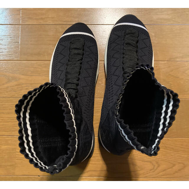 美品 FENDIフェンディ ニット ソックスブーツ靴 スニーカー 美品 FENDIフェンディ ニット ソックスブーツ靴 スニーカー