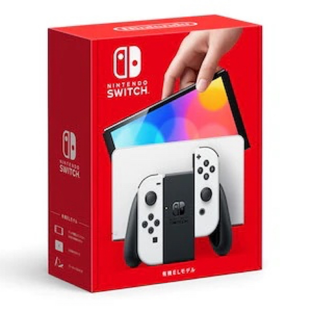 ゲームソフト/ゲーム機本体Nintendo Switch（有機ELモデル）ホワイト