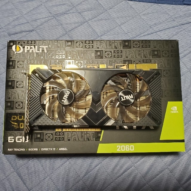 PCパーツPALIT GEFORECE RTX 2060 DUAL OC 6GB