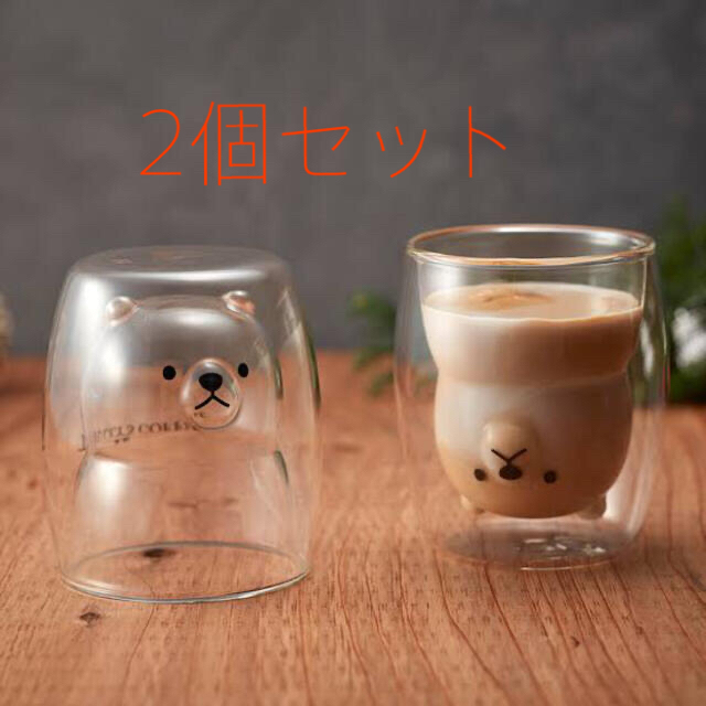 TULLY'S COFFEE - TULLY'S ベアフル グラス 2個セット