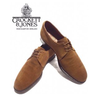 クロケットアンドジョーンズ(Crockett&Jones)のクロケットアンドジョーンズ スエード プレーン(ドレス/ビジネス)