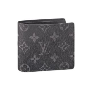 ルイヴィトン(LOUIS VUITTON)のルイヴィトン M61695 二つ折り財布 ブラック  LOUIS VUITTON 2つ折財布 エクリプス(折り財布)