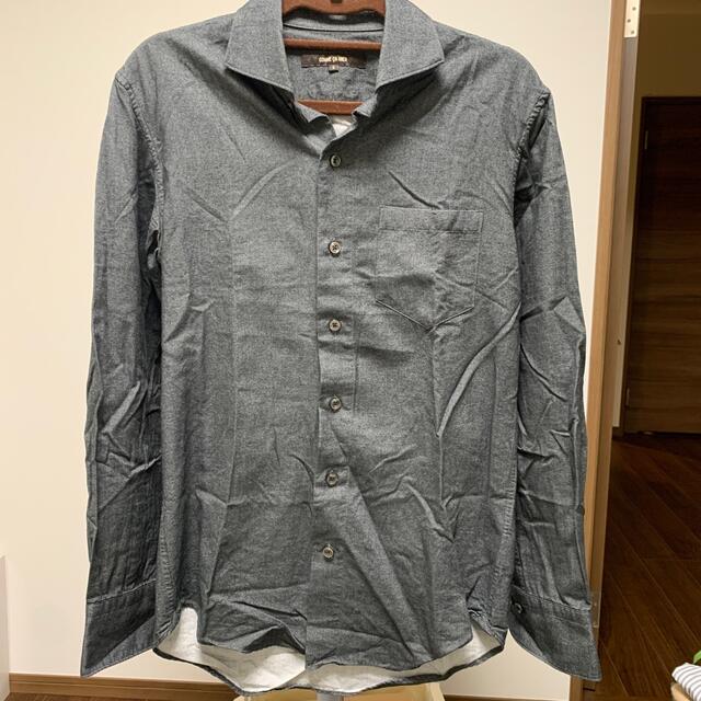 COMME CA MEN(コムサメン)の【中古】COMME CA MEN チャコールグレーのシャツ メンズのトップス(シャツ)の商品写真