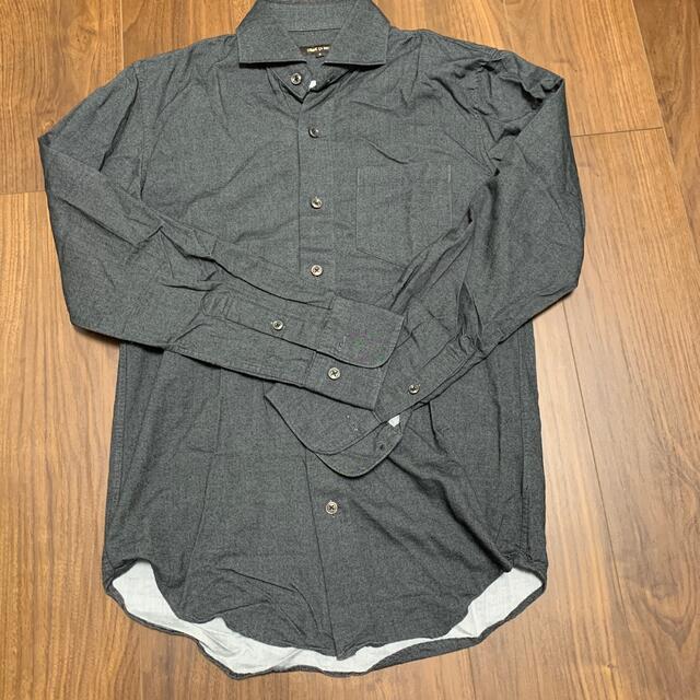 COMME CA MEN(コムサメン)の【中古】COMME CA MEN チャコールグレーのシャツ メンズのトップス(シャツ)の商品写真