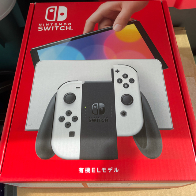 Nintendo Switch(ニンテンドースイッチ)の任天堂スイッチ有機EL エンタメ/ホビーのゲームソフト/ゲーム機本体(家庭用ゲーム機本体)の商品写真