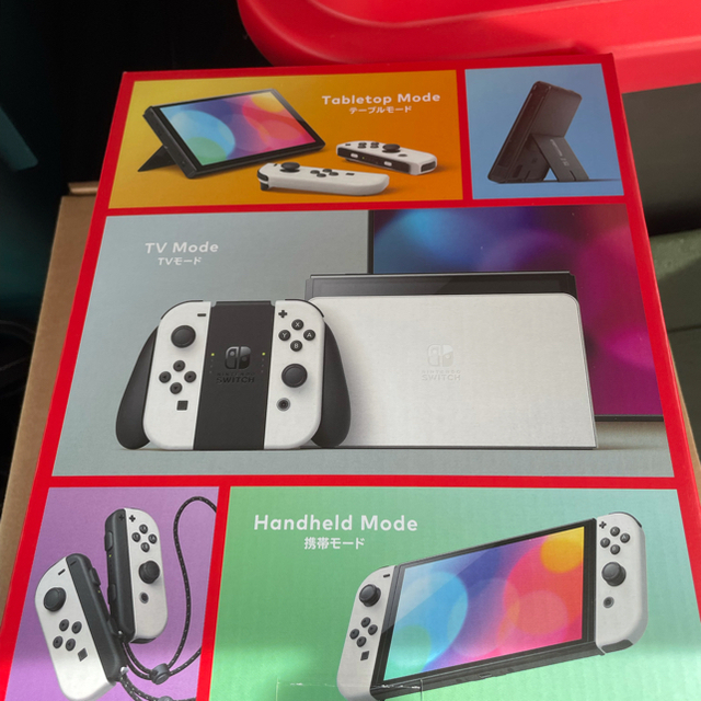 Nintendo Switch(ニンテンドースイッチ)の任天堂スイッチ有機EL エンタメ/ホビーのゲームソフト/ゲーム機本体(家庭用ゲーム機本体)の商品写真