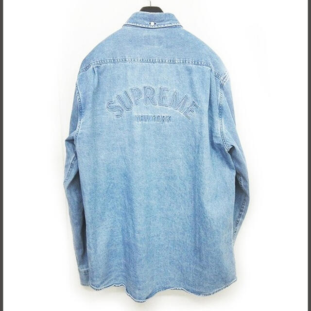 Supreme - シュプリーム 17SS Denim Shirt BDシャツ 長袖 青 XLの通販 ...