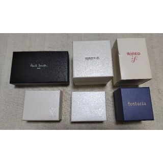様々なブランド箱型ケース（時計 キーケース ピアス ネックレス）