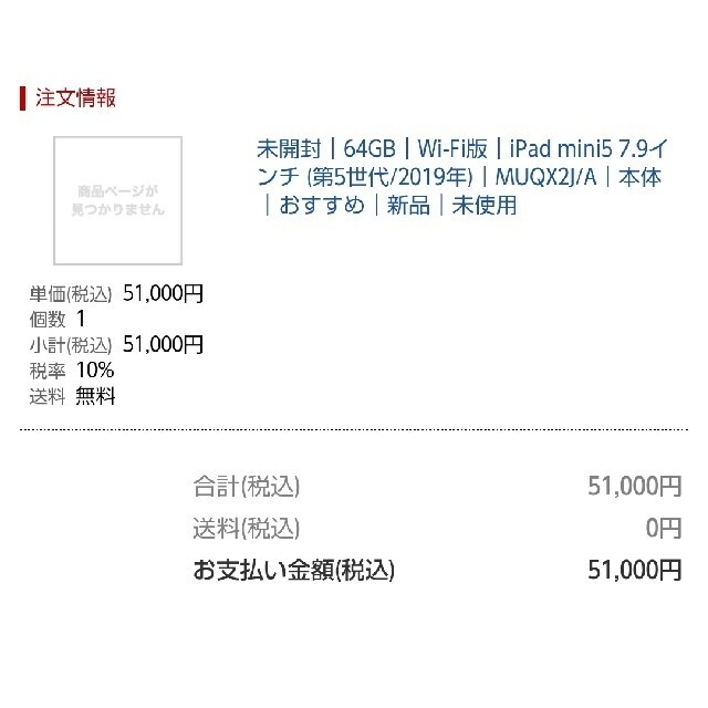 iPad mini 第5世代 WiFi 64GB シルバー 2