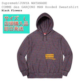 Supreme - Supreme Hooded Sweatshirt Black Flowersの通販 by すけ ...
