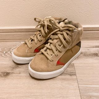 バーバリー(BURBERRY)のバーバリー　キッズスニーカー　16.5cm(スニーカー)