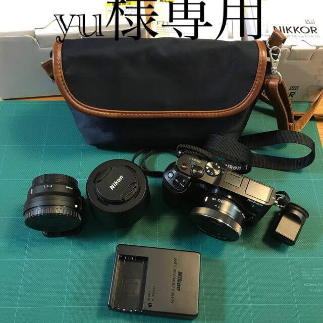 Nikon(ニコン)のyu様専用Nikon1 V3 Premium Kit & 30-110 &FT1 スマホ/家電/カメラのカメラ(ミラーレス一眼)の商品写真