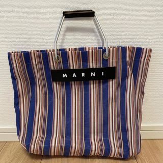 マルニ(Marni)のMARNI マルニストライプバッグ(ハンドバッグ)