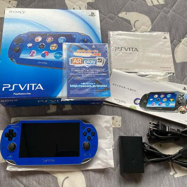 SONY PS Vita 1000 ブルー - 携帯用ゲーム機本体