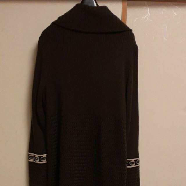 安いお買い得】 LEONARD - 美品 レオナール 襟付き ニットコート