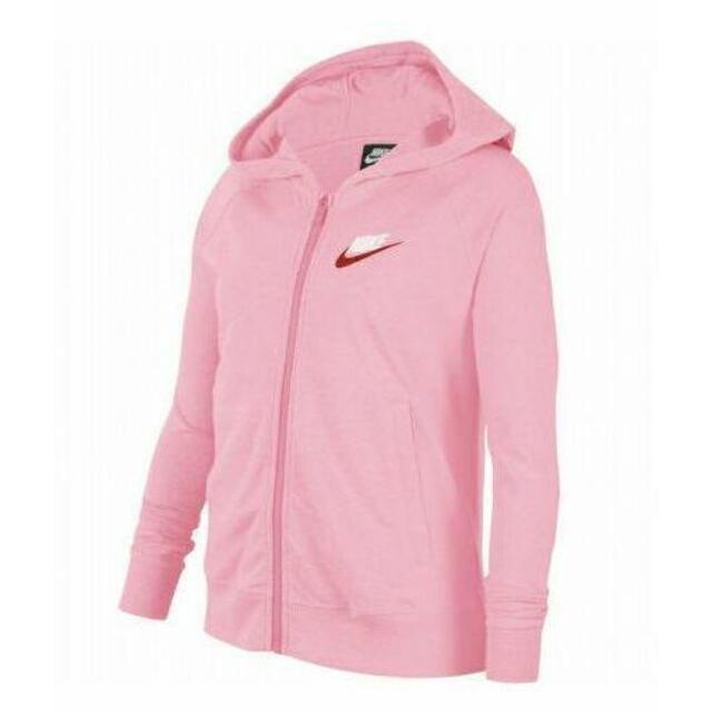 【新品】【サイズ：160】NIKEキッズスウェットフルジップ キッズ/ベビー/マタニティのキッズ服女の子用(90cm~)(ジャケット/上着)の商品写真