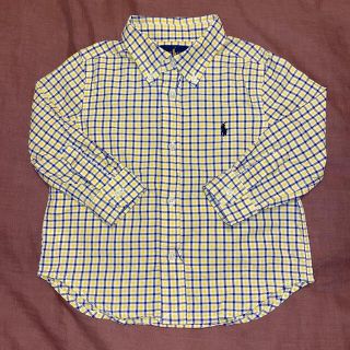 ポロラルフローレン(POLO RALPH LAUREN)のポロ ラルフローレン チェック シャツ 80 12M Ralph Lauren(シャツ/カットソー)