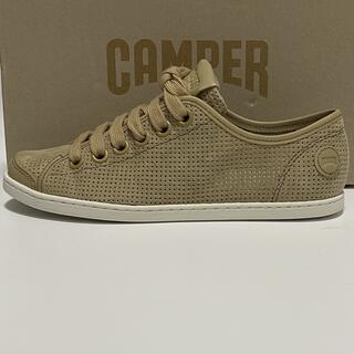 CAMPER - 新品 Camper カンペール Uno レザースニーカー ベージュの ...