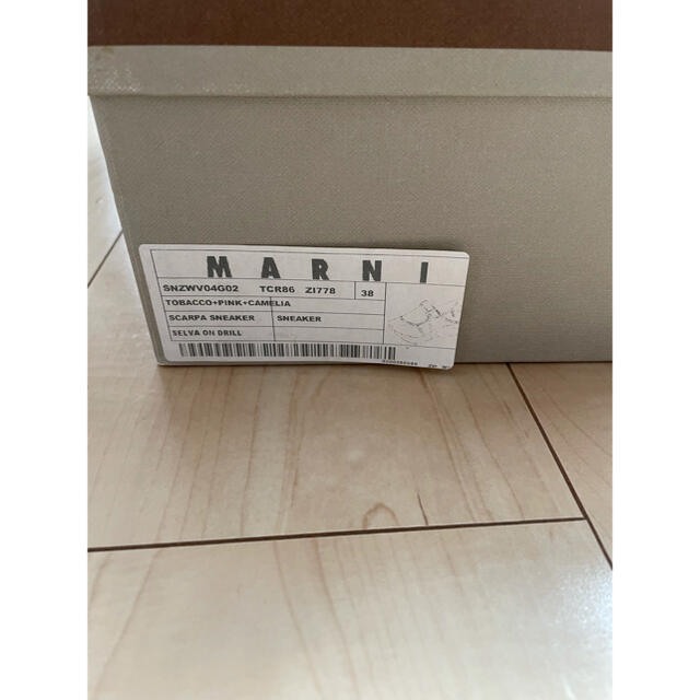 MARNI マルニ SCARPA SNEAKER ベルクロスニーカー 4