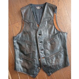 ダブルアールエル メンズベスト(レザー)の通販 18点 | RRLのメンズを