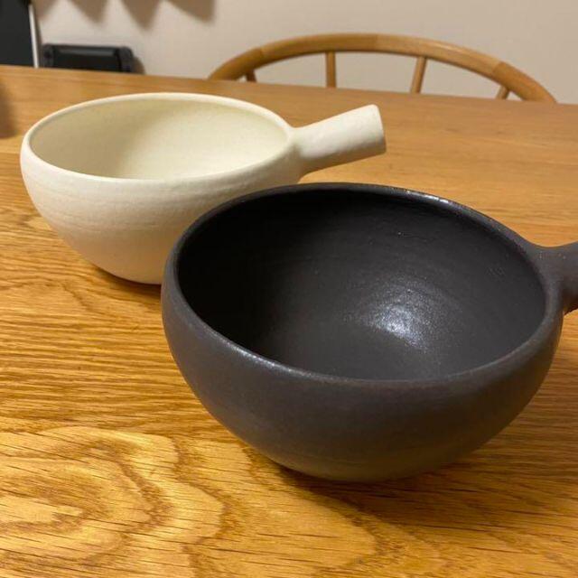 新品未使用 正島克哉 片手土鍋 2個セット 中 黒白セットの通販 新品未使用 正島克哉 片手土鍋 2個セット 中 黒白セットの通販