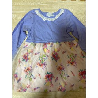 ウィルメリー(WILL MERY)のウィルメリー　新品　95cm ワンピース　花柄　秋服　女の子(ワンピース)