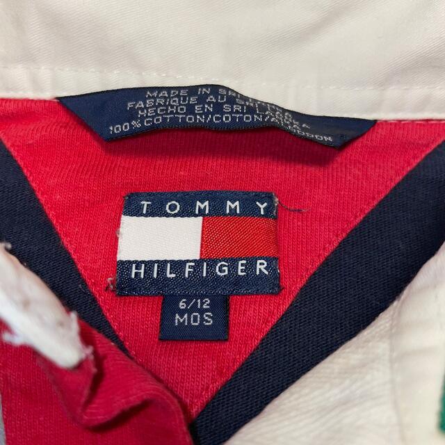 TOMMY HILFIGER(トミーヒルフィガー)の90 s TOMMY HILFIGER トミーヒルフィガー  ロンパース 70 キッズ/ベビー/マタニティのベビー服(~85cm)(ロンパース)の商品写真